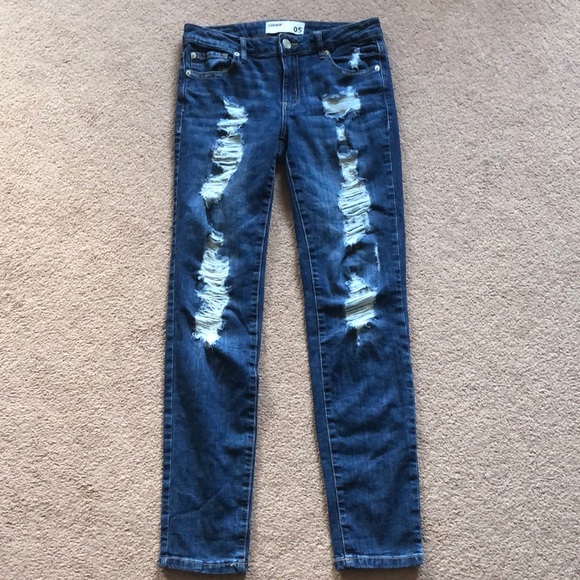 Garage Distressed Jeans - Picture 1 of 4